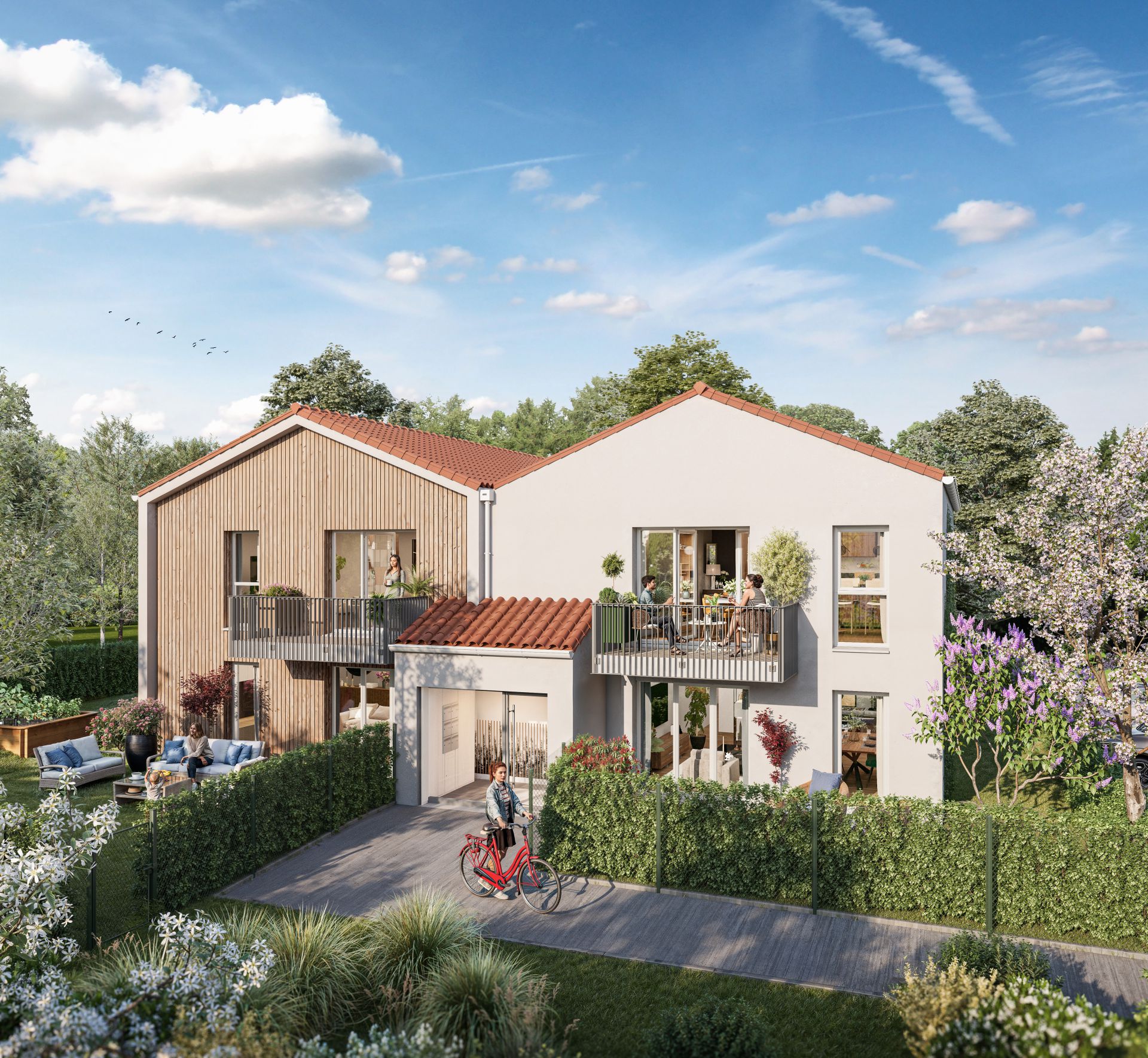 Programme immobilier neuf LES JARDINS DE LA BROSSARDIERE