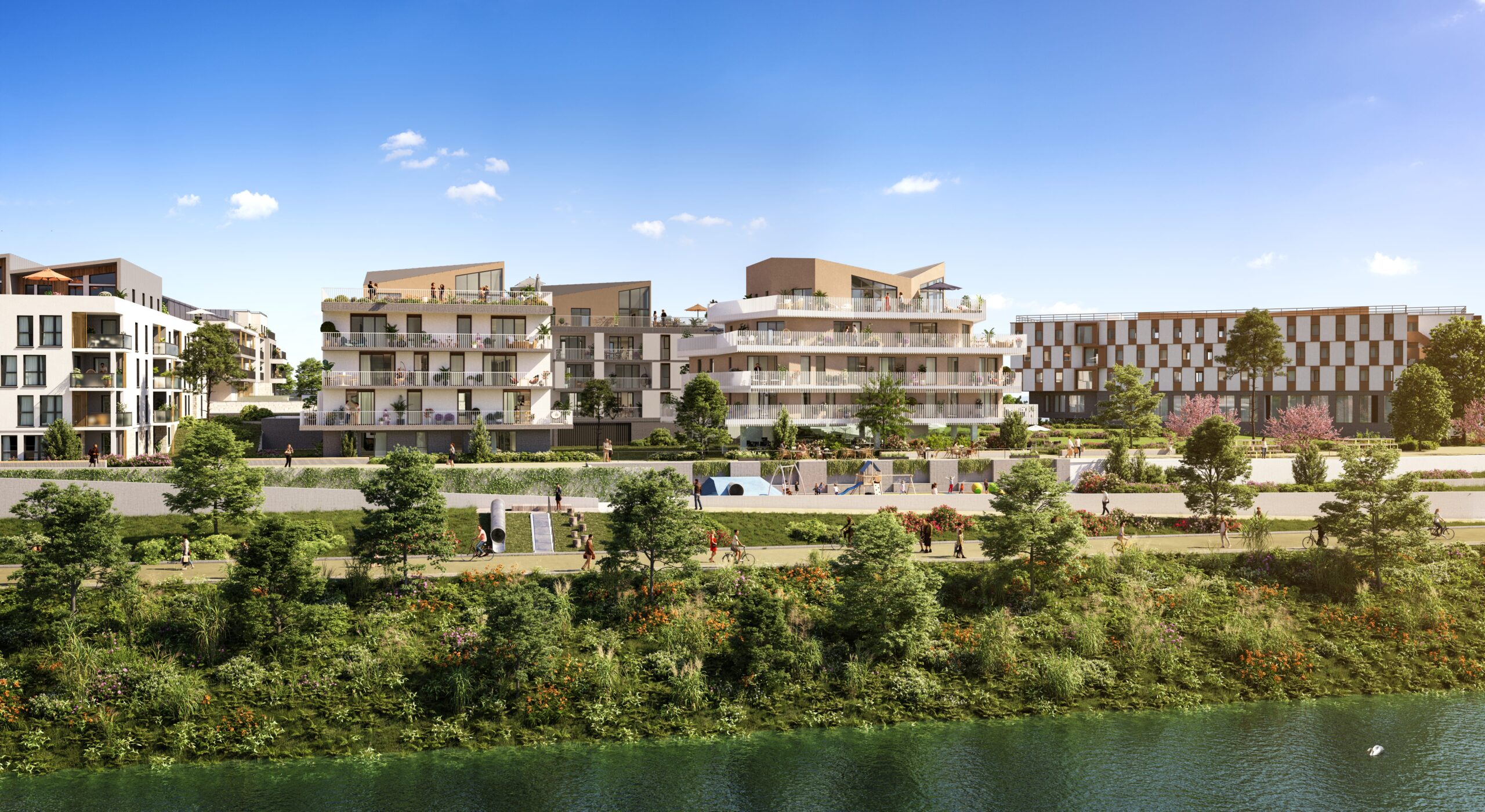 Programme immobilier neuf PLAISANCE – LES BERGES D&rsquo;HOULIPPE
