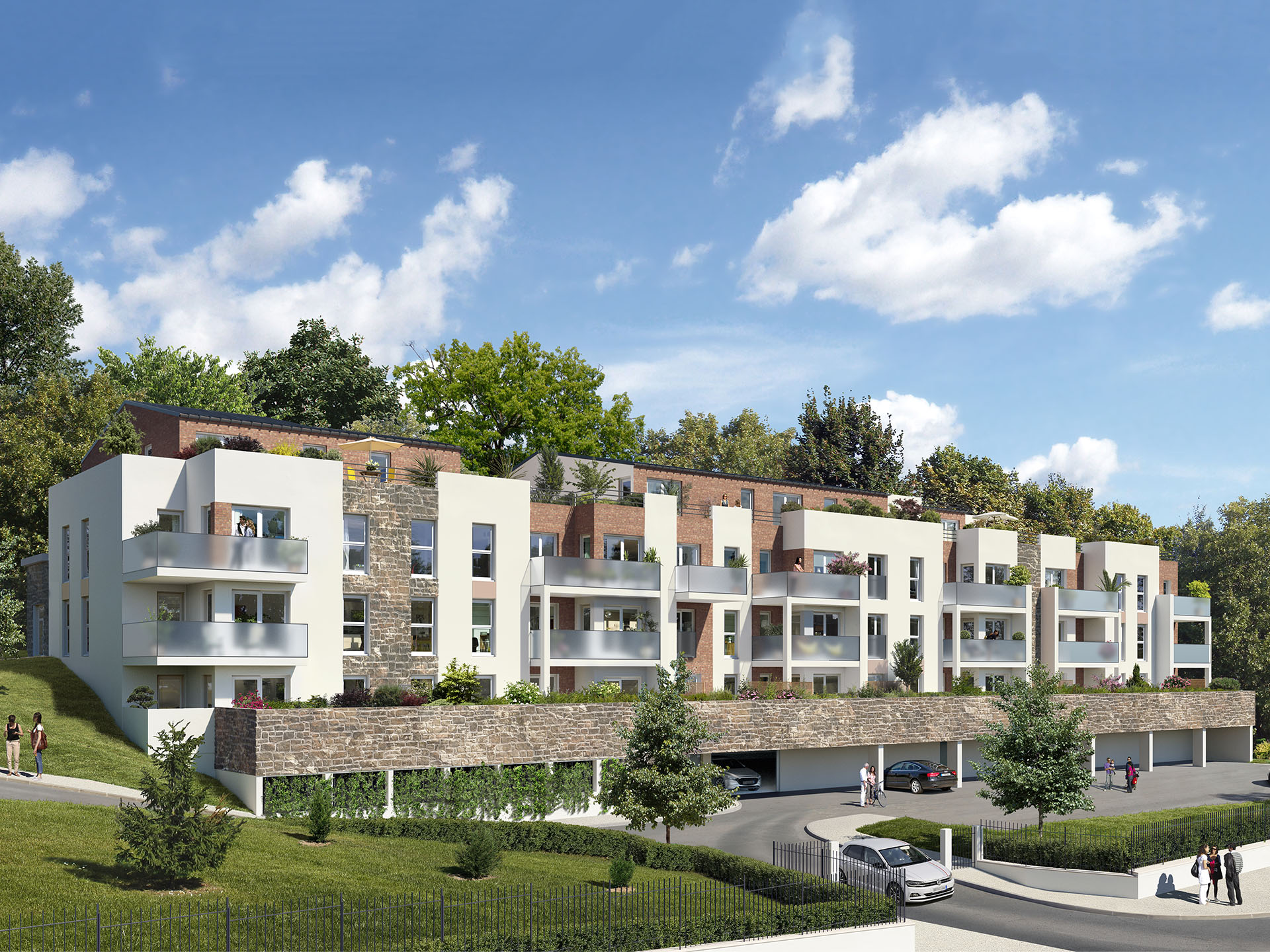 Programme immobilier neuf Les Terrasses du Chateau