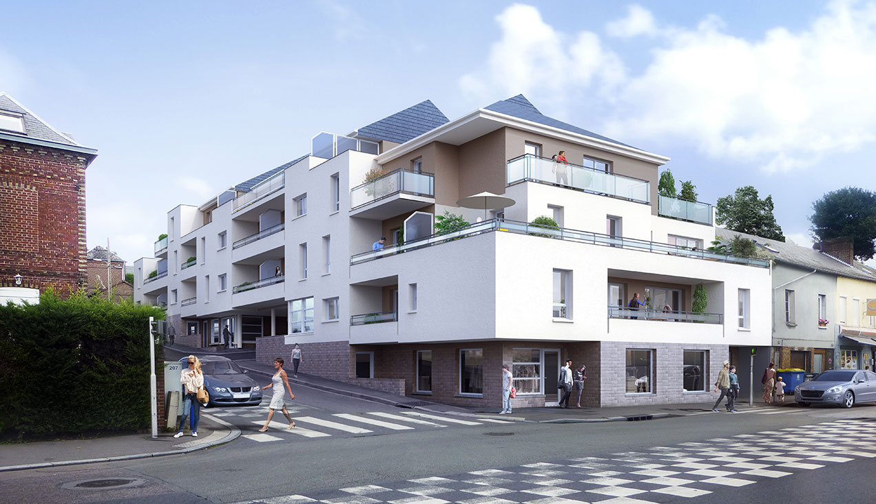 Programme immobilier neuf Déville-Lès-Rouen – Le Clos des Tisserands – Commerce