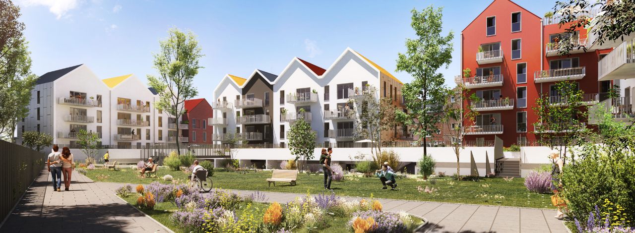 Programme immobilier neuf DOCK 28 – BATS A – B et C