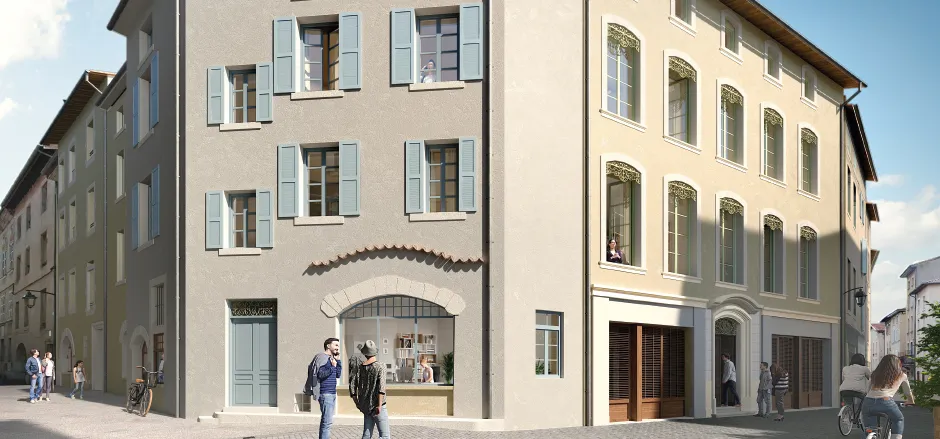 Programme immobilier neuf LA COUR ROMANE