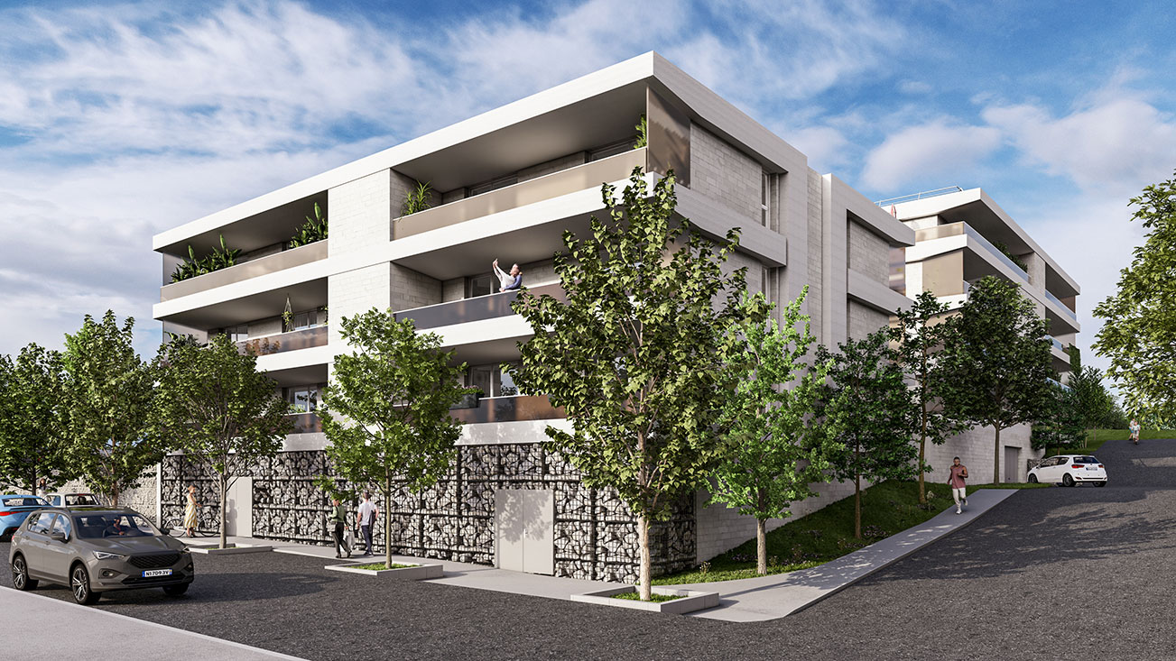 Programme immobilier neuf Bernay – Les Jardins de la Charentonne – Camélia