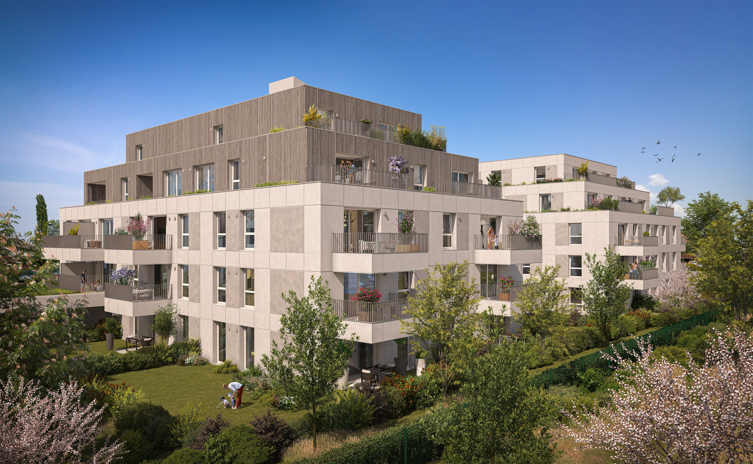 Programme immobilier neuf Les Jardins Sophoras