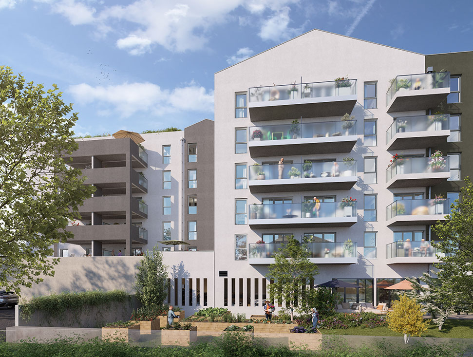 Programme immobilier neuf SÉRÉNENCE – RÉSIDENCE SÉNIORS – SERENENCE