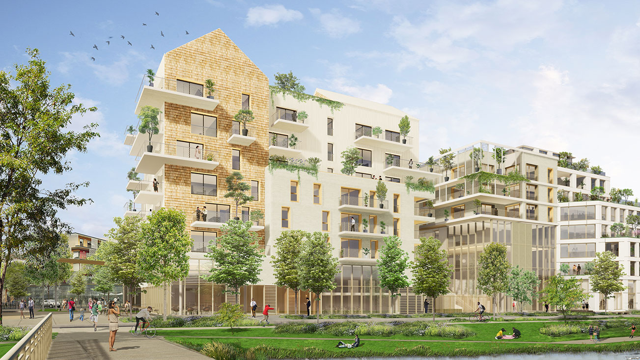 Programme immobilier neuf Rouen – Les Jardins de Gaïa