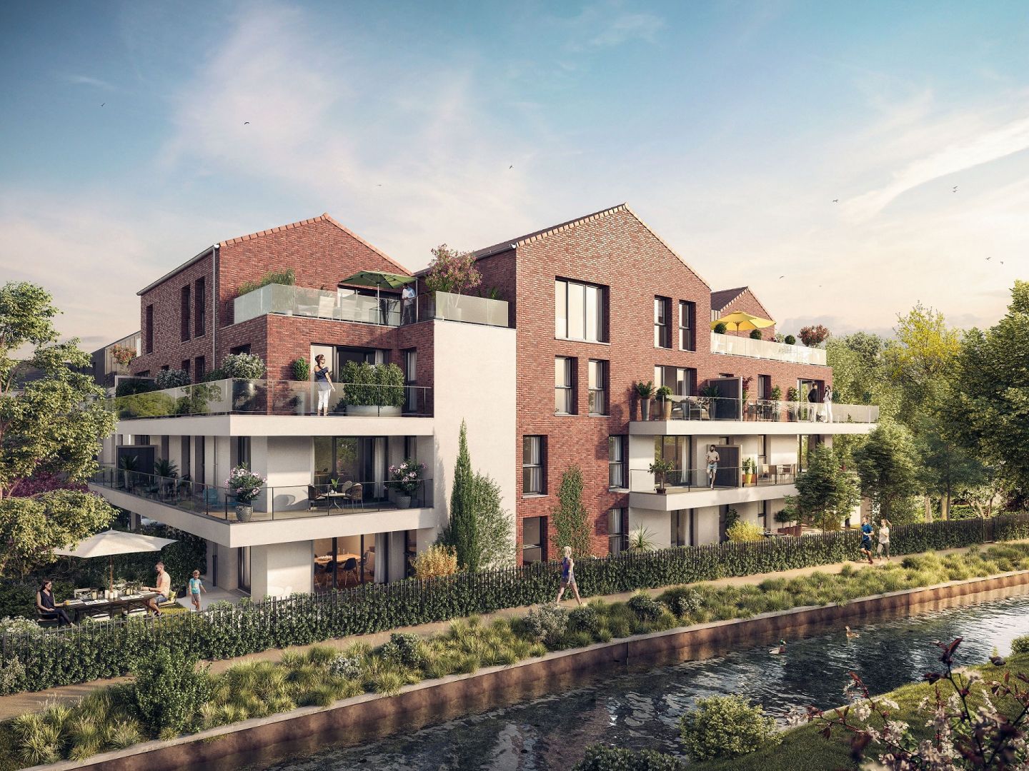 Programme immobilier neuf LES TERRASSES DE LA MARQUE