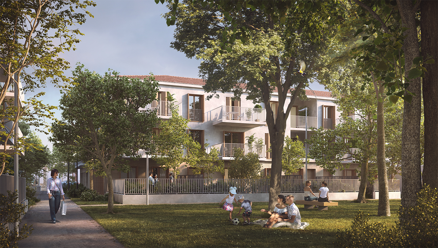 Programme immobilier neuf LE PARC DE L&rsquo;ENVOLEE