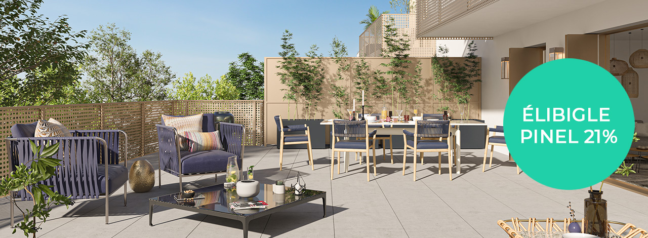 Programme immobilier neuf LES ALLEES PELLETAN – BATS A1 – A2 – B1-B2