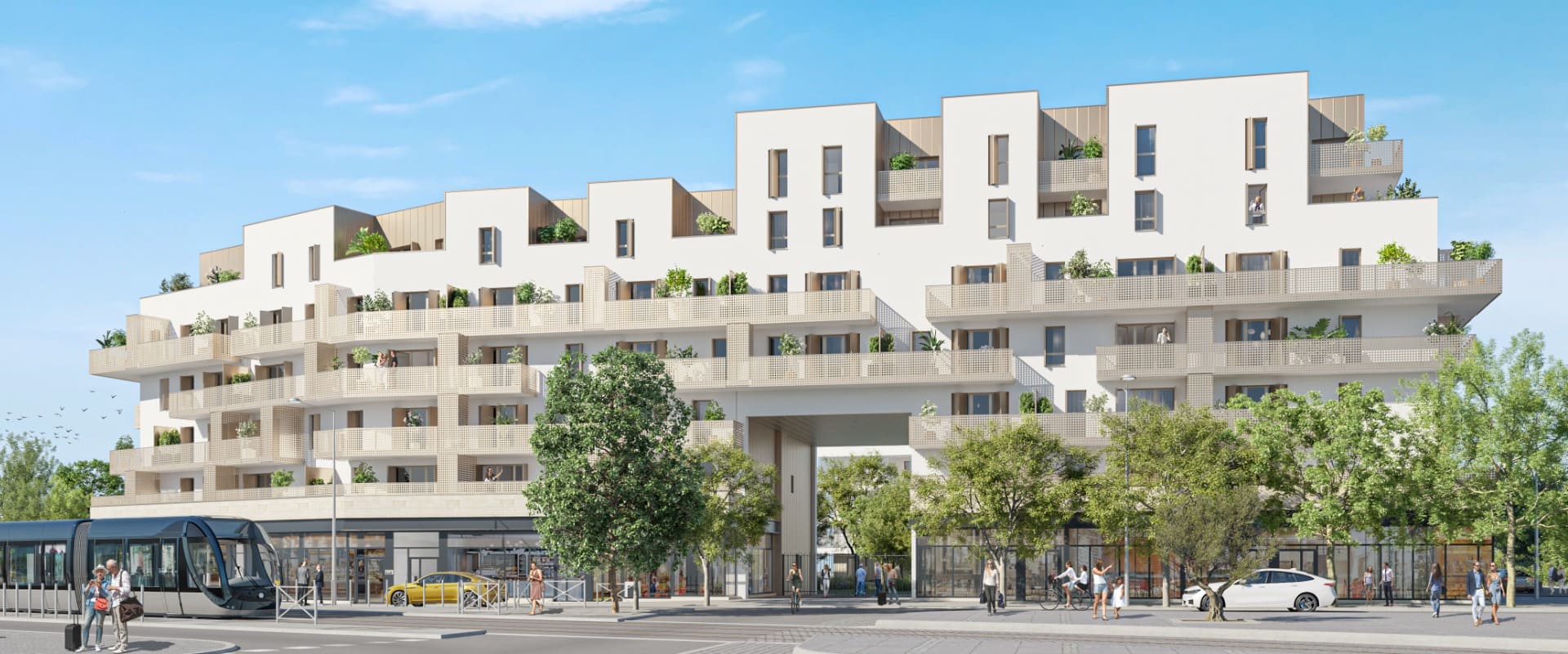 Programme immobilier neuf LES ALLEES PELLETAN – BATS A1 – A2 – B1-B2