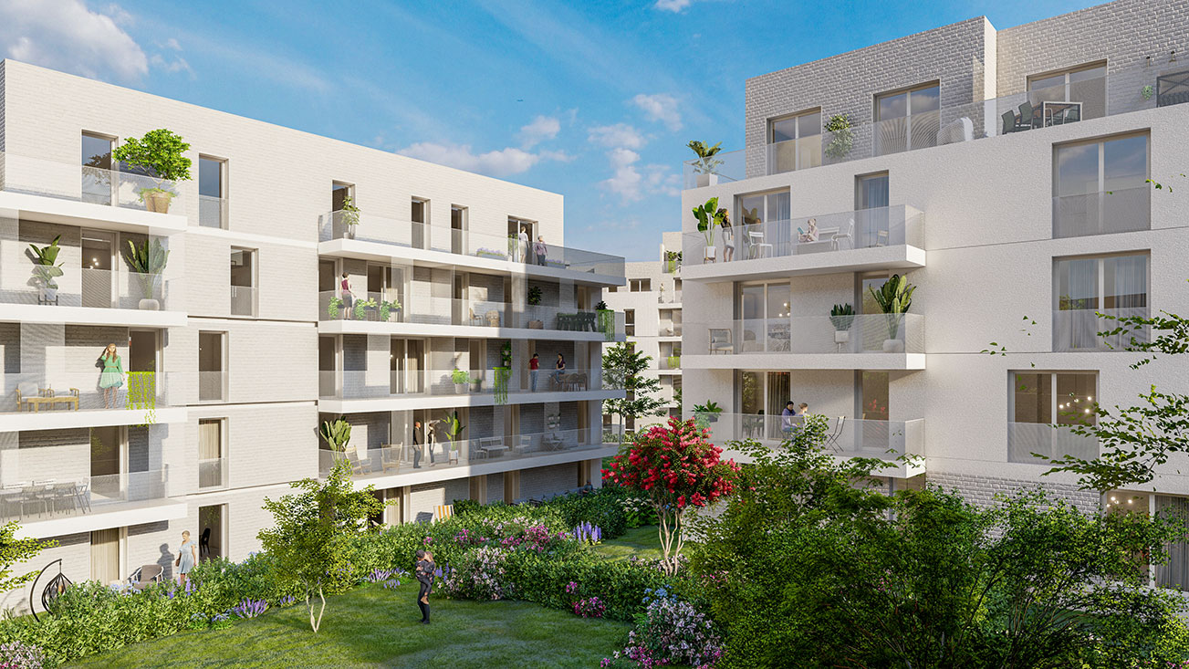 Programme immobilier neuf Le Square des Arts – Clermont – Square des Arts – Bâtiment C GUIDI
