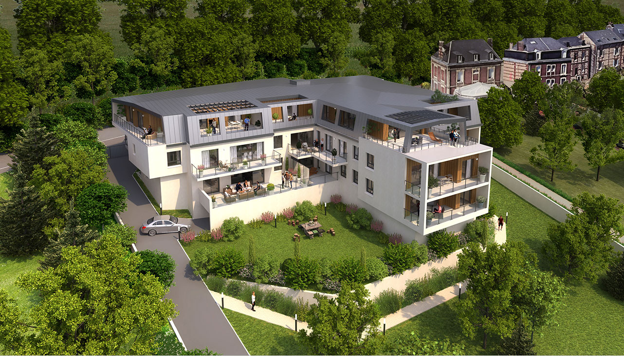 Programme immobilier neuf Mont -Saint -Aignan – 90 Gallieni